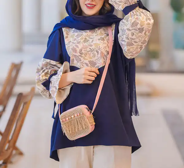 مدل مانتو طرح دار