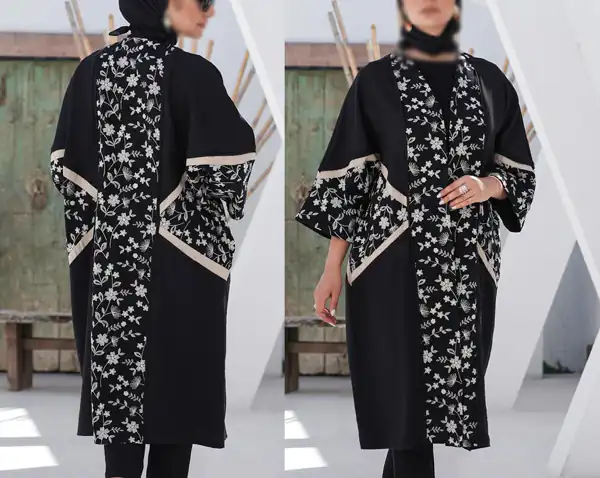 مدل مانتو طرح دار