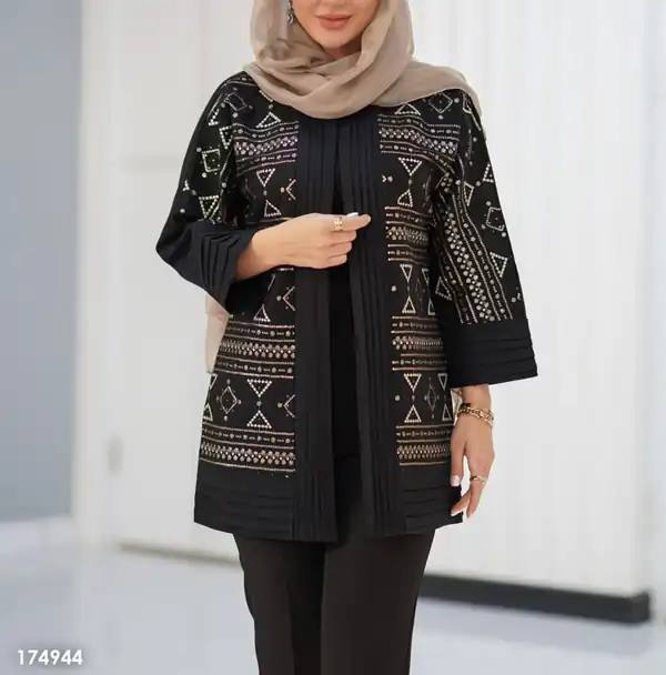 مدل مانتو کوتاه مجلسی