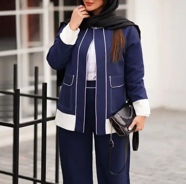 مدل مانتو بدون دکمه