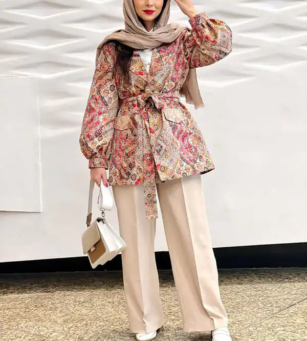 مدل مانتو بدون دکمه