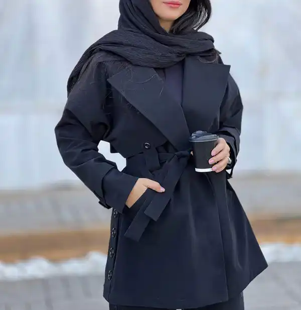 مدل مانتو بدون دکمه