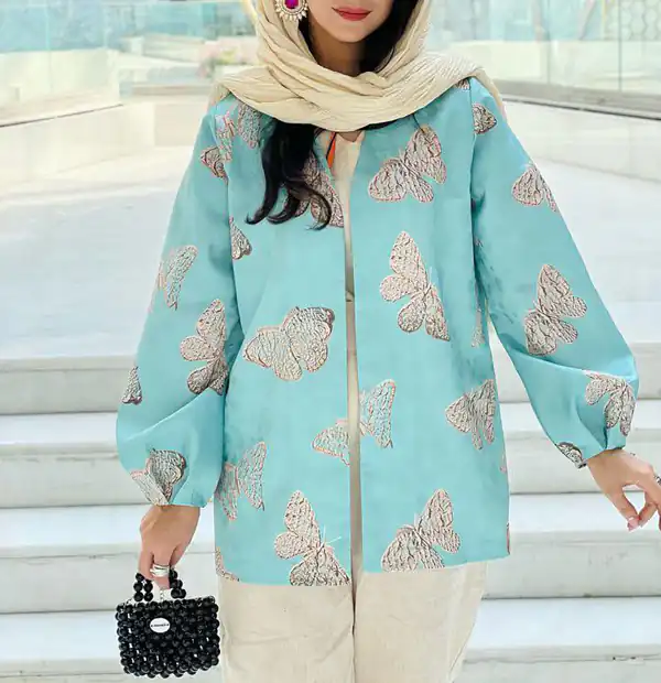 مدل مانتو بدون دکمه