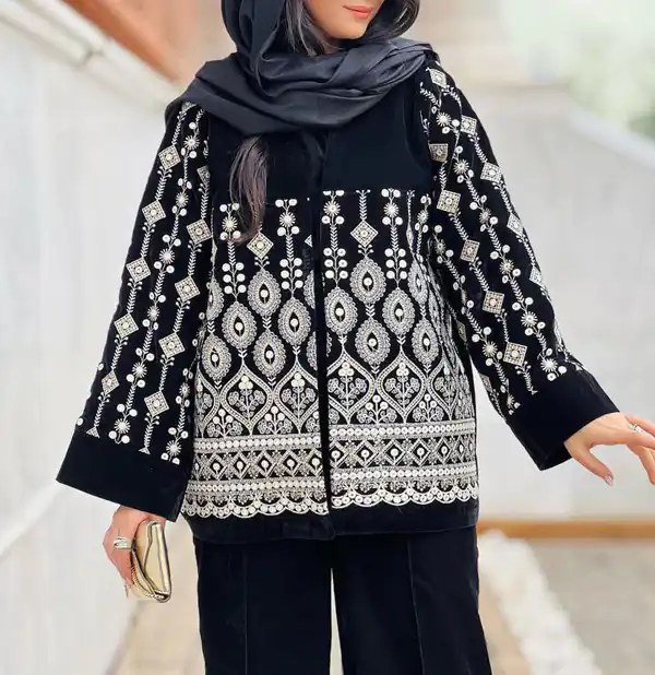 مدل مانتو بدون دکمه