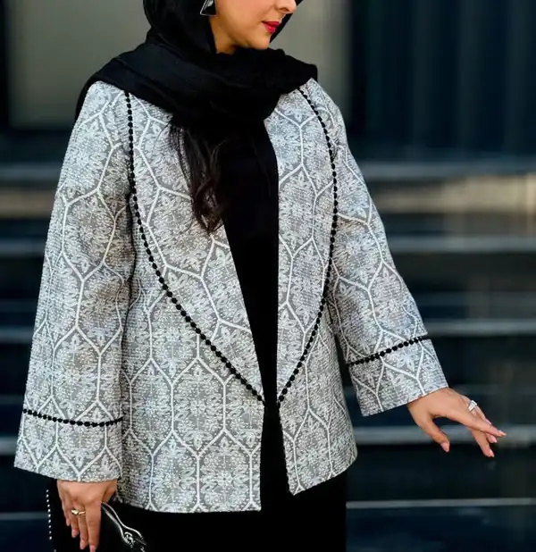 مدل مانتو جلوباز کوتاه