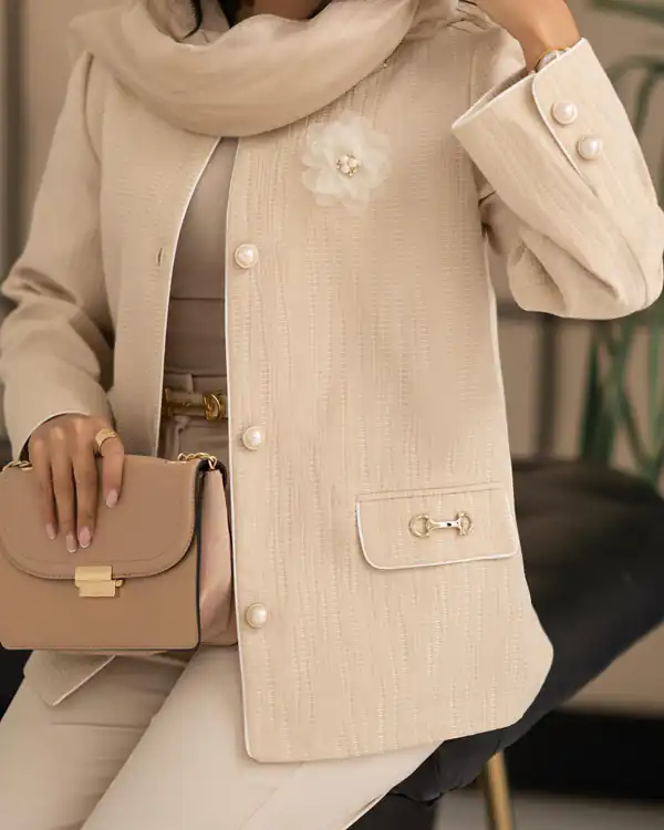 مدل مانتو جلوباز کوتاه