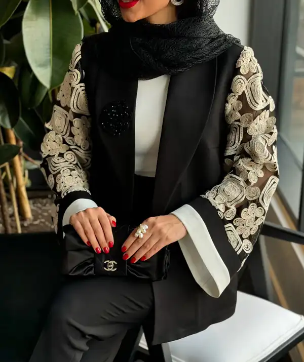 مدل مانتو جلوباز کوتاه