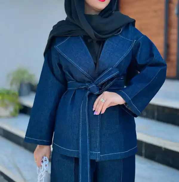 مدل مانتو جلوباز کوتاه