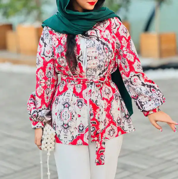 مدل مانتو جلوباز کوتاه