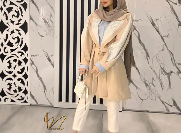 مدل مانتو کوتاه جلو باز