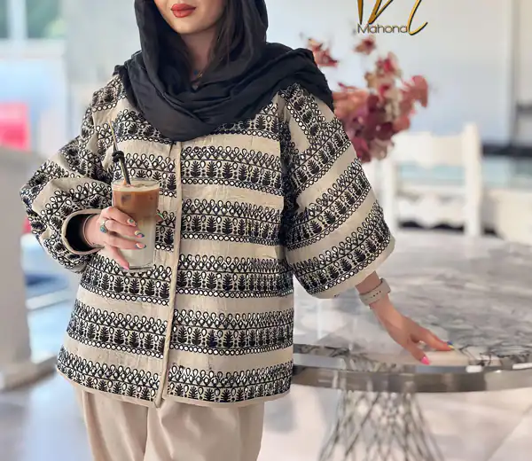 مدل مانتو کوتاه جلو باز