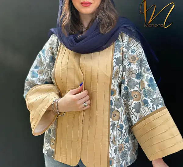 مدل مانتو کوتاه جلو باز