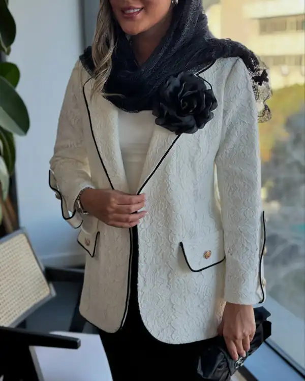 مدل مانتو کوتاه جلو باز