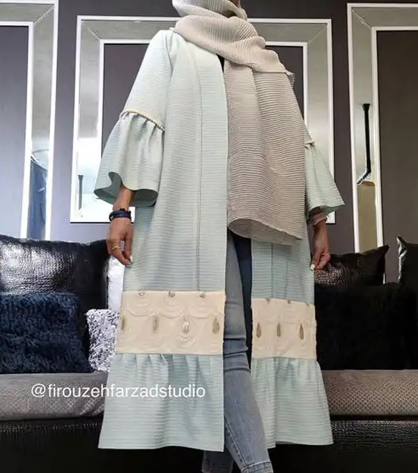 مدل مانتو عید بلند