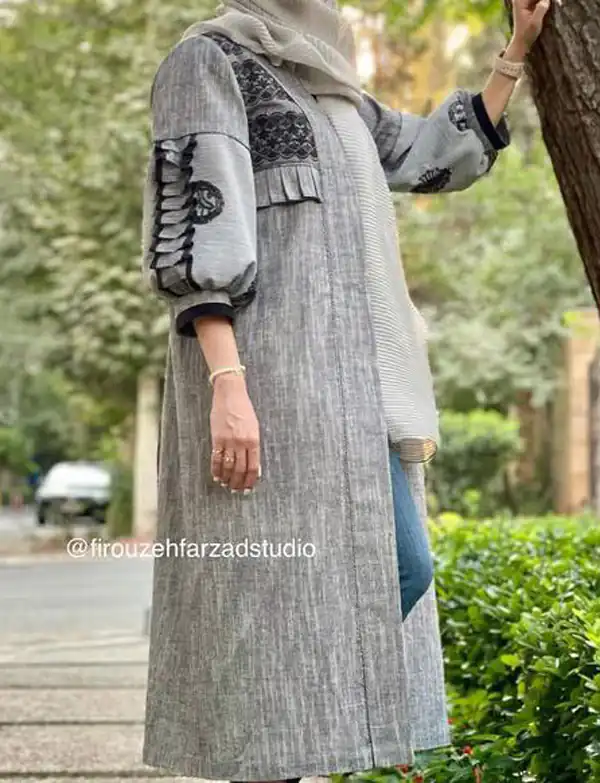 مدل مانتو عید بلند