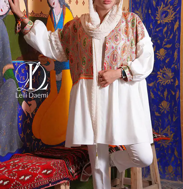 مدل مانتو سنتی کوتاه