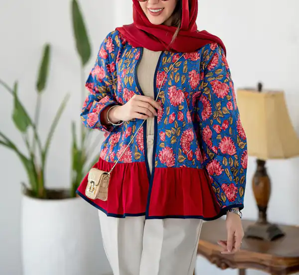 مدل مانتو سنتی کوتاه