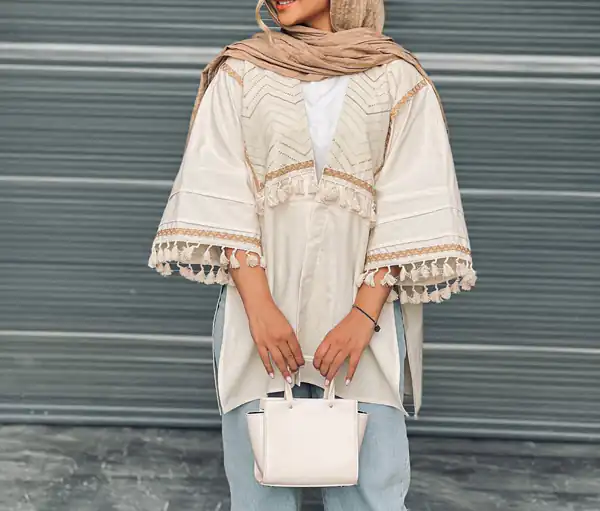 مدل مانتو سنتی کوتاه