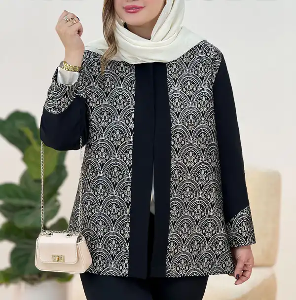 مدل مانتو سنتی کوتاه