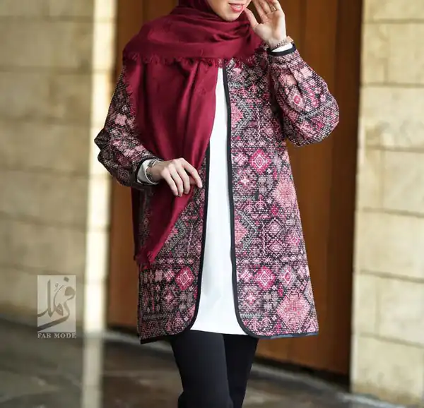 مدل مانتو ساده جدید