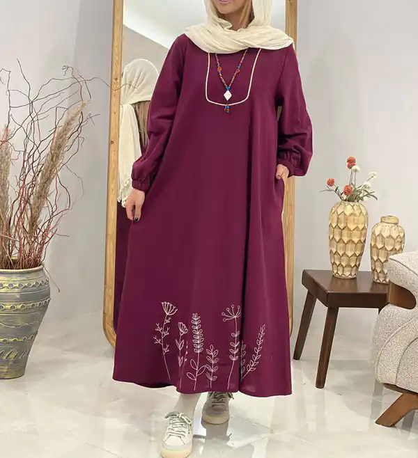 مدل مانتو ۱۴۰۴ برای افراد چاق