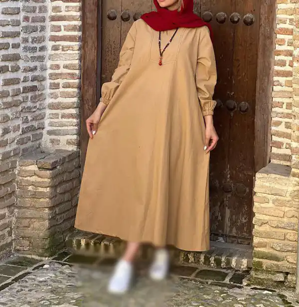 مدل مانتو ۱۴۰۴ برای افراد چاق