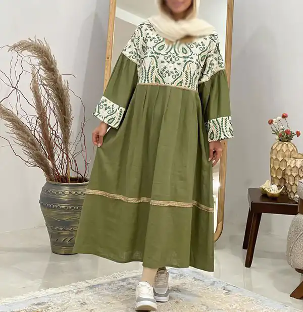 مدل مانتو ۱۴۰۴ برای افراد چاق