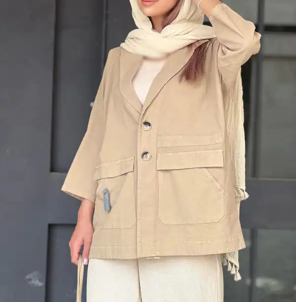 مدل مانتو ۱۴۰۴ برای افراد چاق