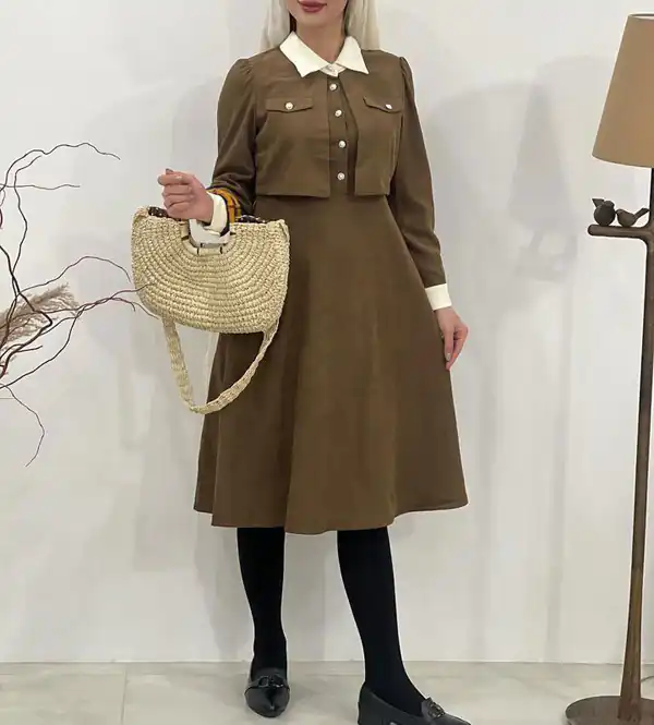 مدل مانتو ۱۴۰۴ با رنگ سال