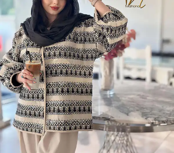 مدل مانتو عید سوزن دوزی