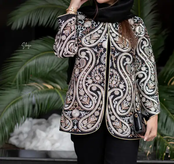 مدل مانتو عید سوزن دوزی