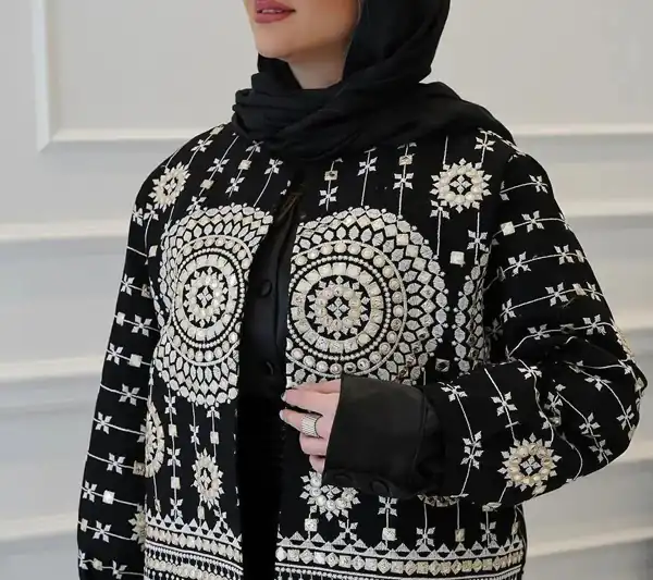 مدل مانتو عید سوزن دوزی