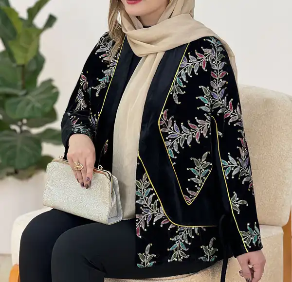 مدل مانتو عید سوزن دوزی