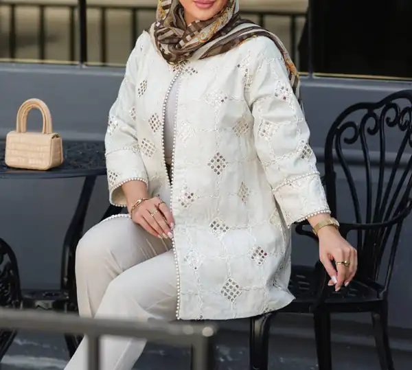 مدل مانتو عید سوزن دوزی