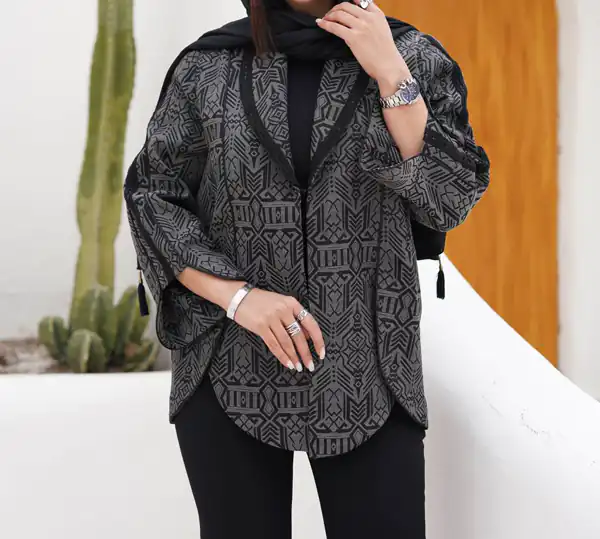 مدل مانتو عید ژاکارد