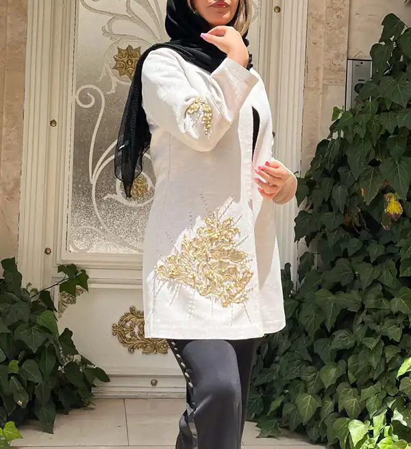 مدل مانتو عید ژاکارد