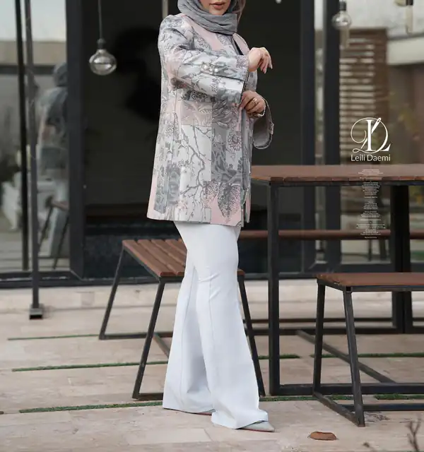 مدل مانتو عید ژاکارد