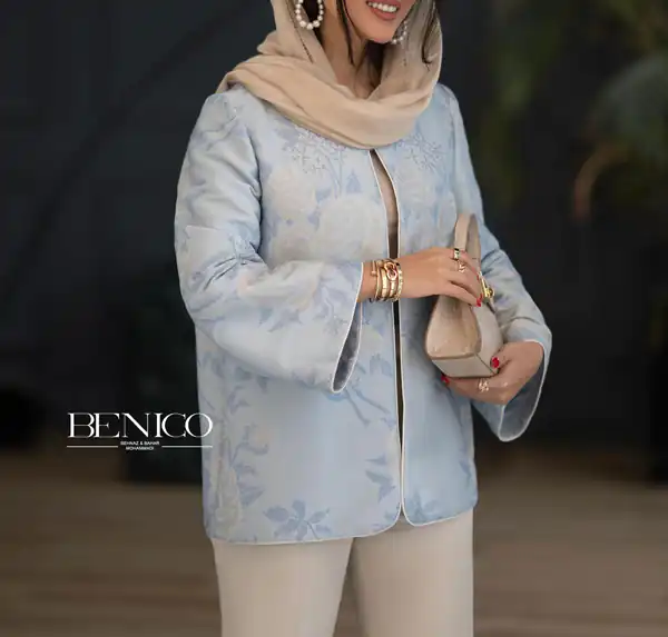 مدل مانتو عید ژاکارد