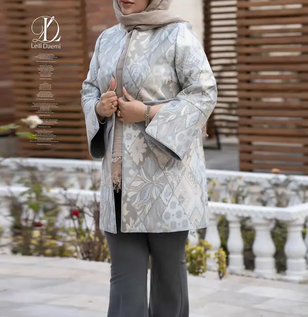 مدل مانتو عید ژاکارد