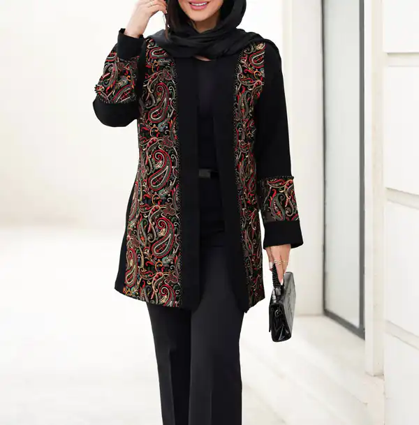 مدل مانتو عید ژاکارد