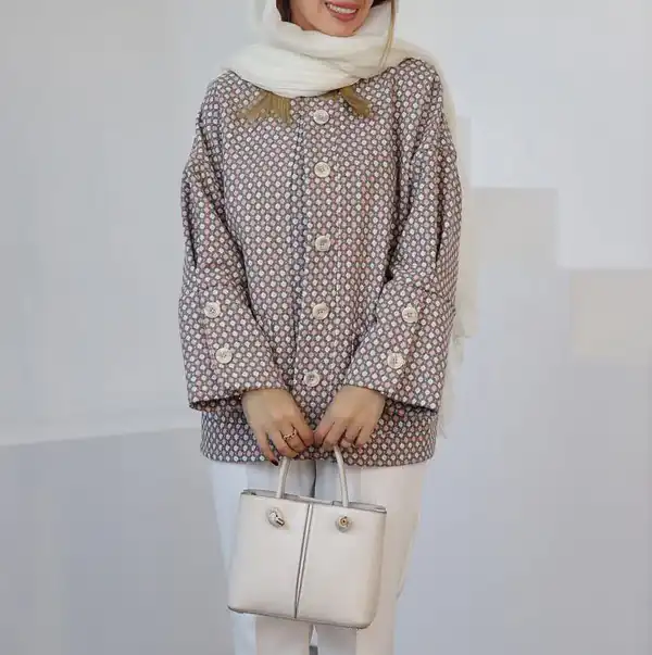 مدل مانتو ۱۴۰۴ دکمه دار