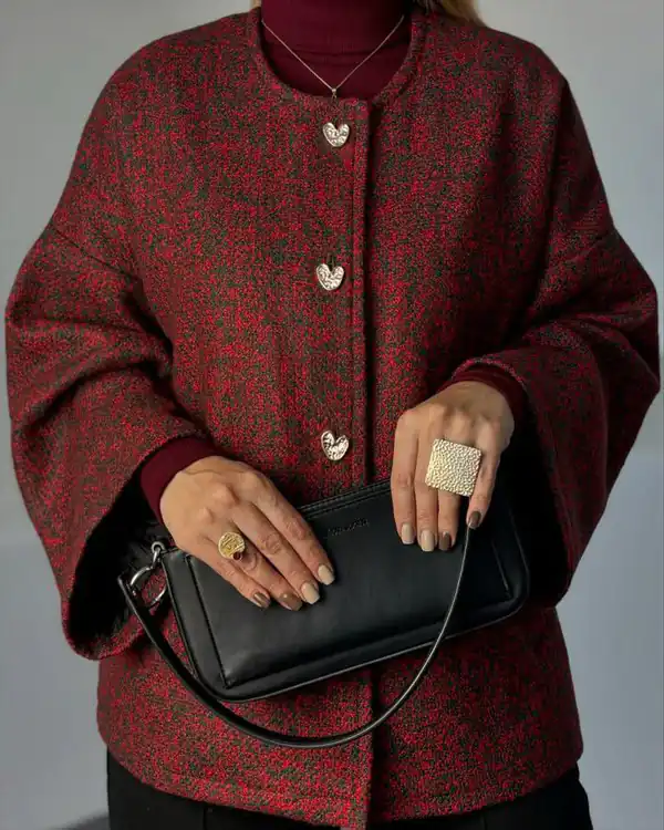 مدل مانتو ۱۴۰۴ دکمه دار