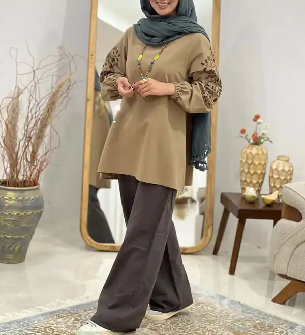 مدل مانتو کوتاه ساده