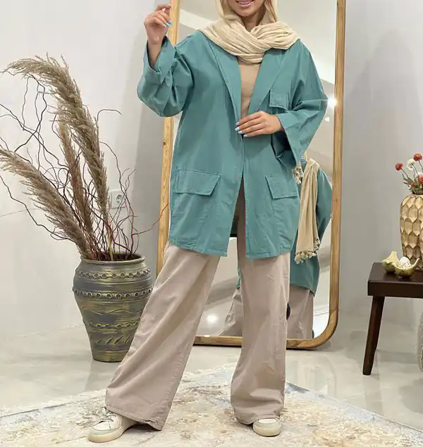 مدل مانتو کوتاه ساده