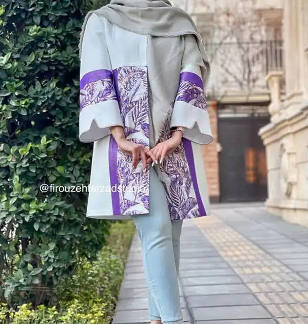 مدل مانتو جلوباز دخترانه