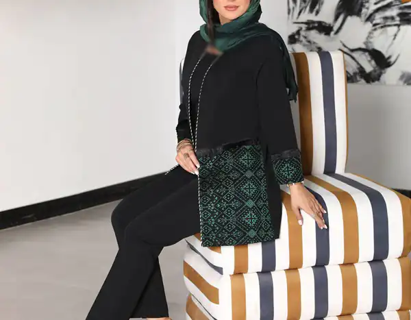 مدل مانتو سنتی دخترانه