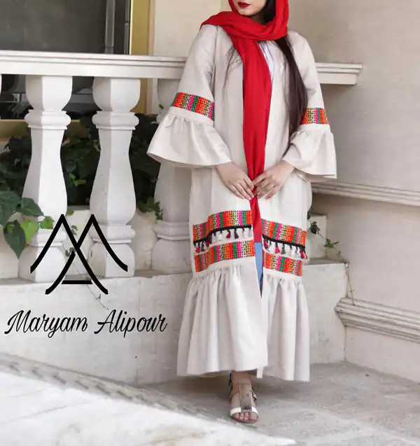 مدل مانتو سنتی دخترانه