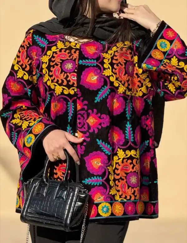 مدل مانتو سنتی دخترانه