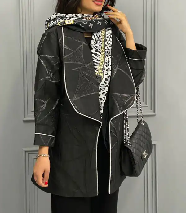 مدل مانتو ژاکارد جدید