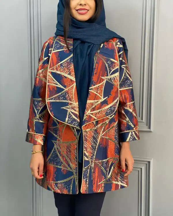 مدل مانتو ژاکارد جدید